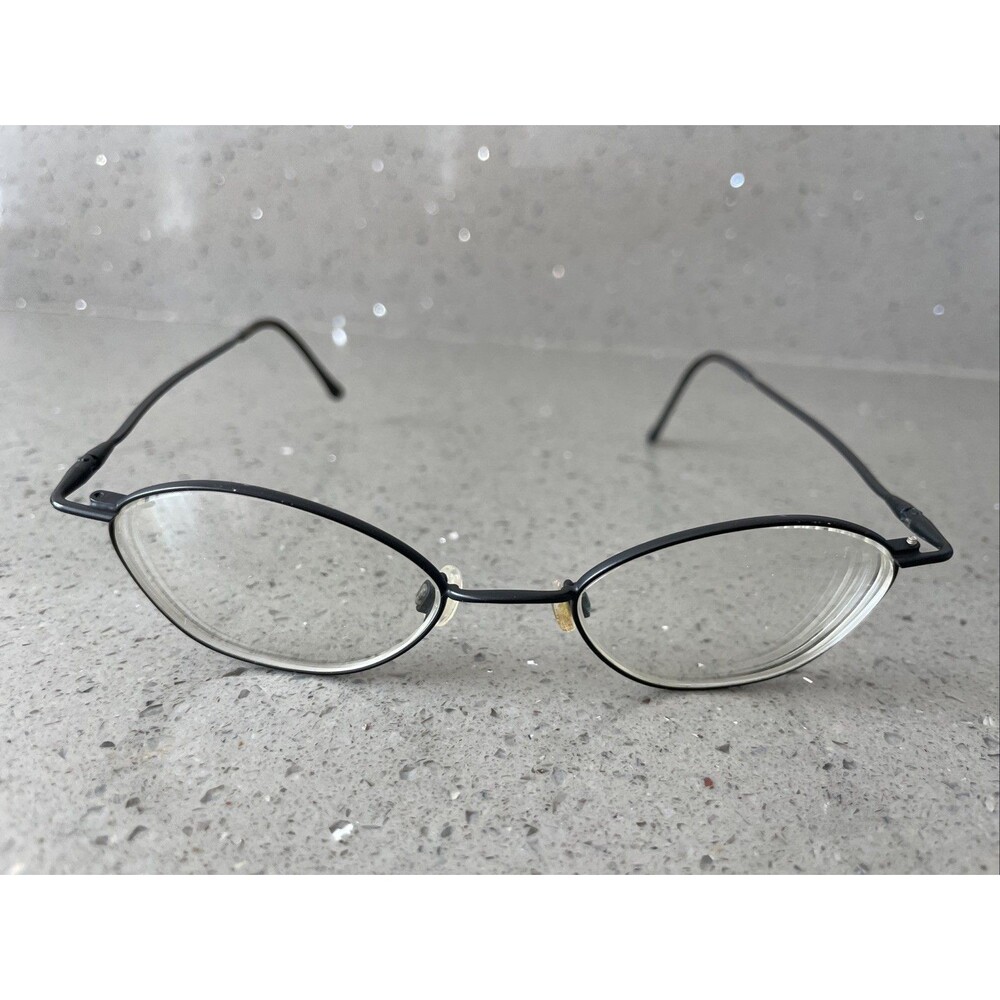 Milan By Tura Design Vintage Eyeglasses Mod. N004 EBO BRN 47-18